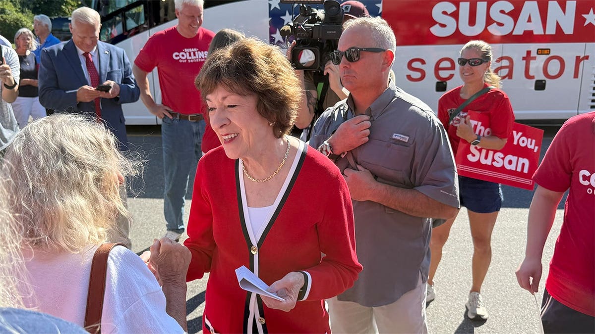 Susan Collins kicks off statewide bus tour in Maine