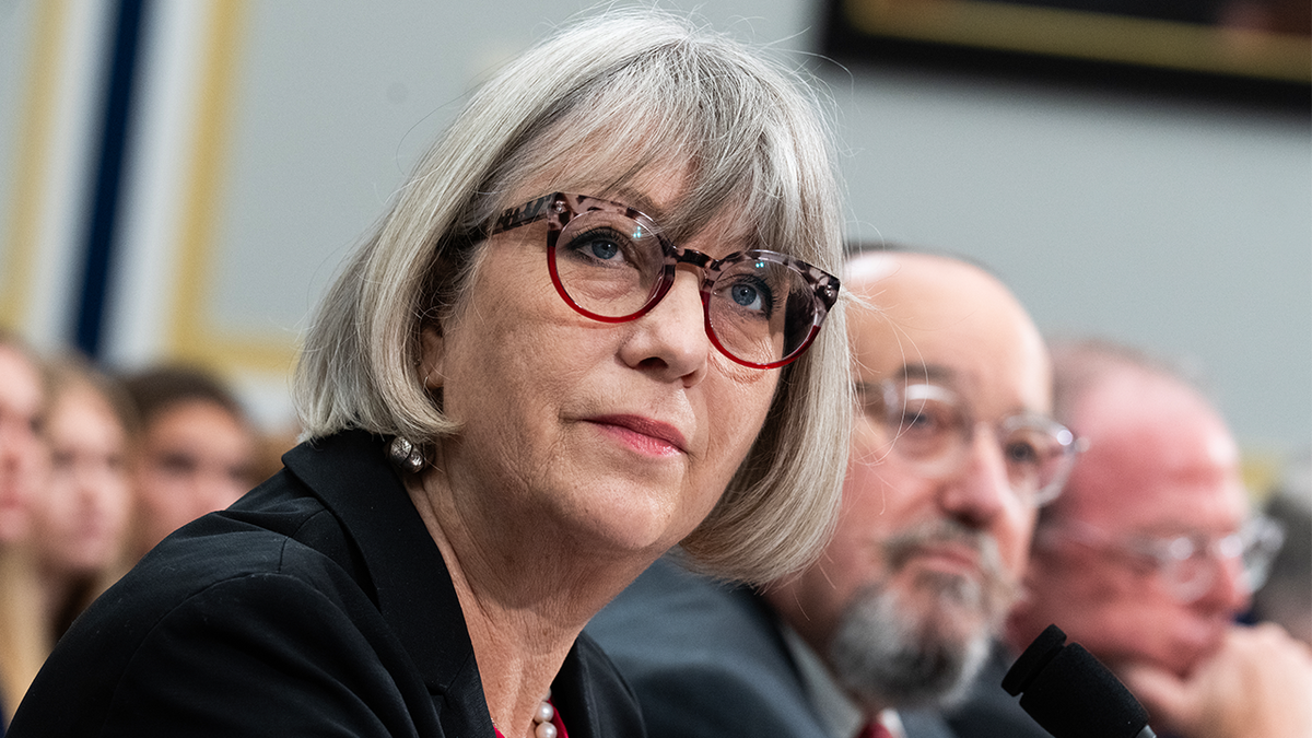 Anthea Hartig during a House hearing