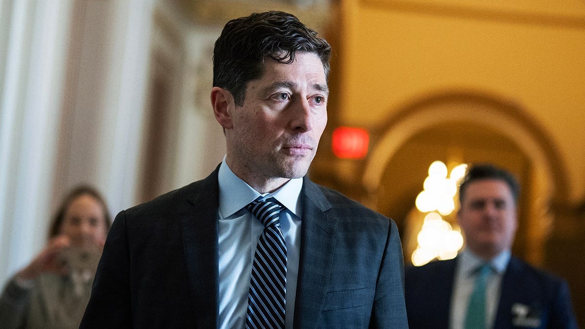 Minneapolis Mayor Jacob Frey arriving at the U.S. Capitol building.