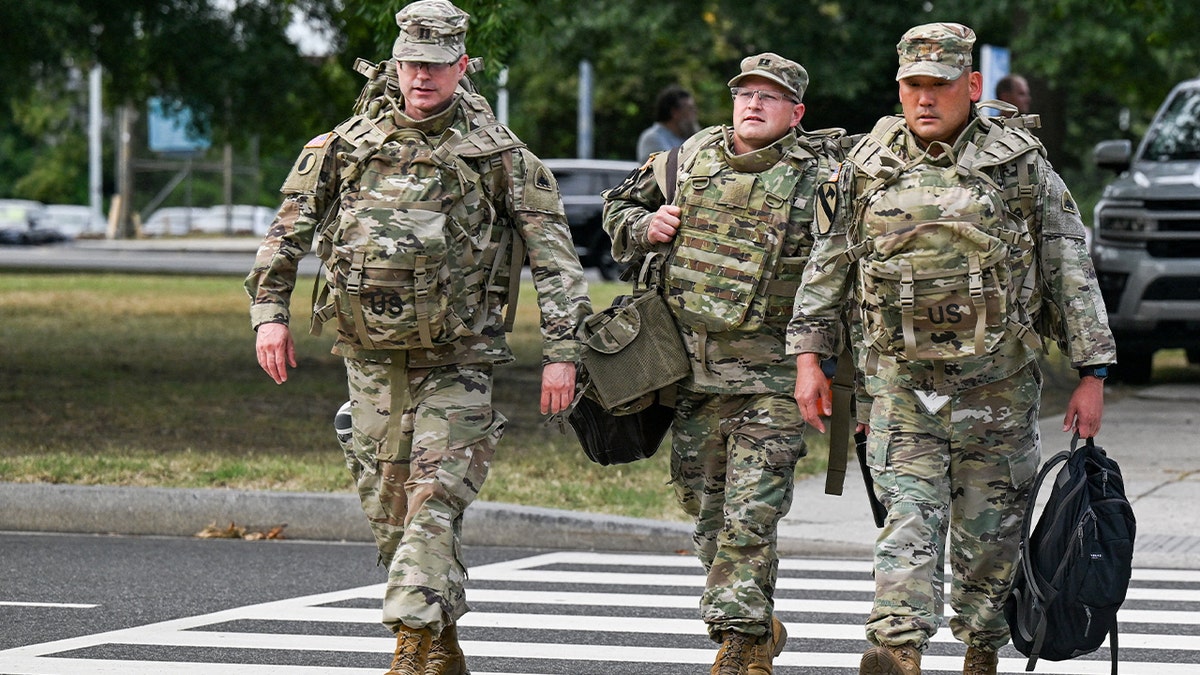 national guard members in DC