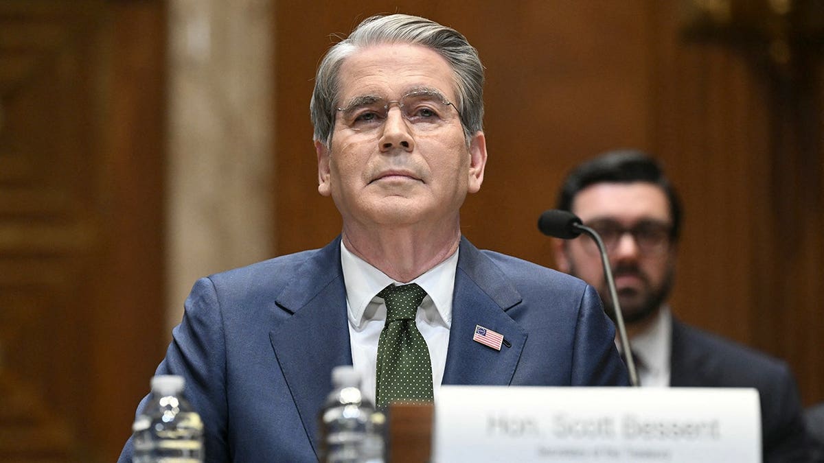 Treasury Secretary Scott Bessent testifying