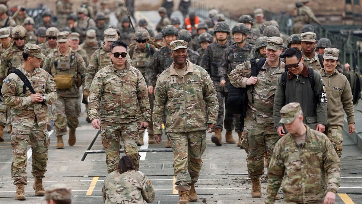 South Korea and US troops