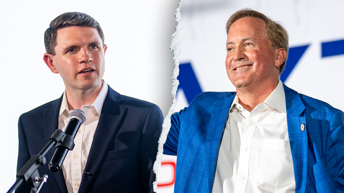 James Talarico aside from Ken Paxton