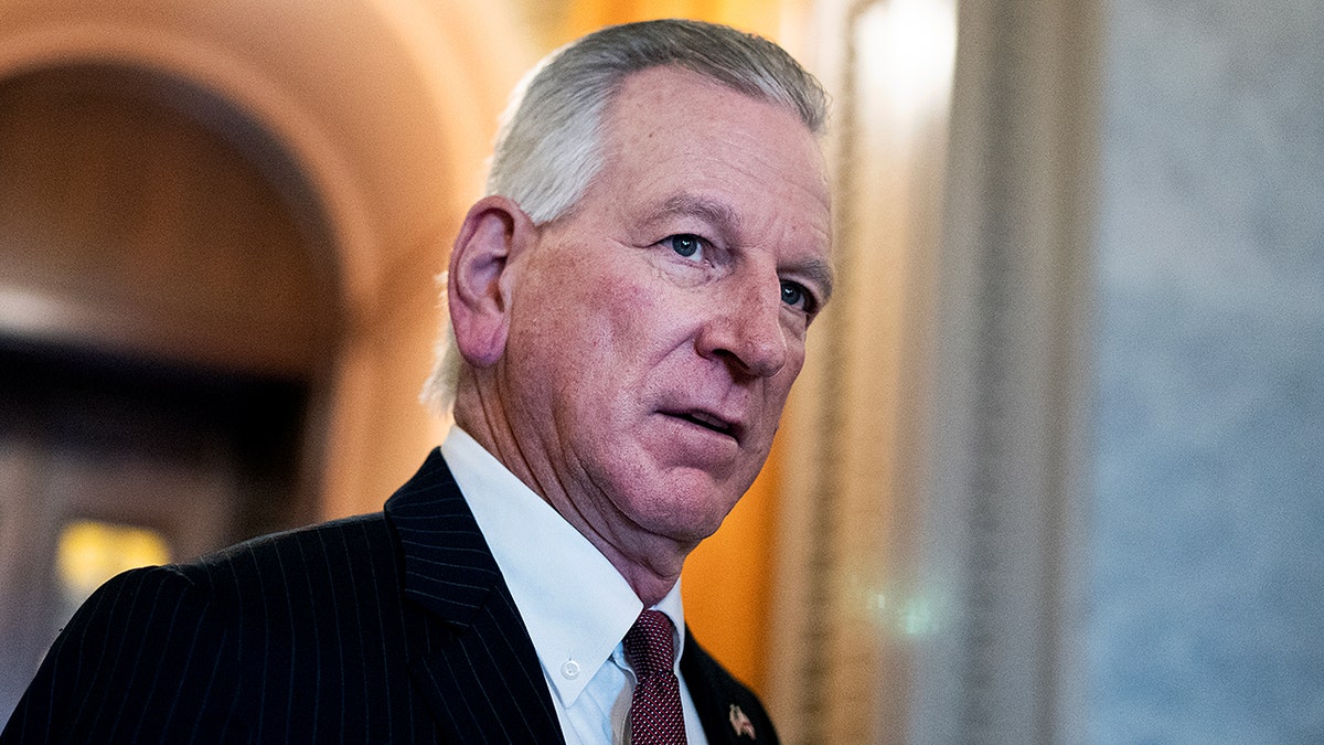 Tommy Tuberville staring