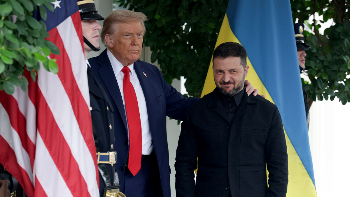 Trump and Zelenskyy 