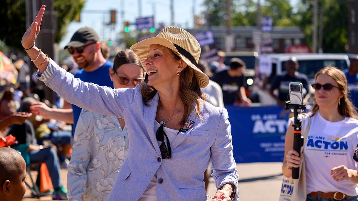 Amy Acton in Cleveland parade 2026