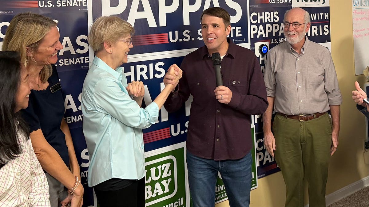 Pappas joined by Warren on campaign trail