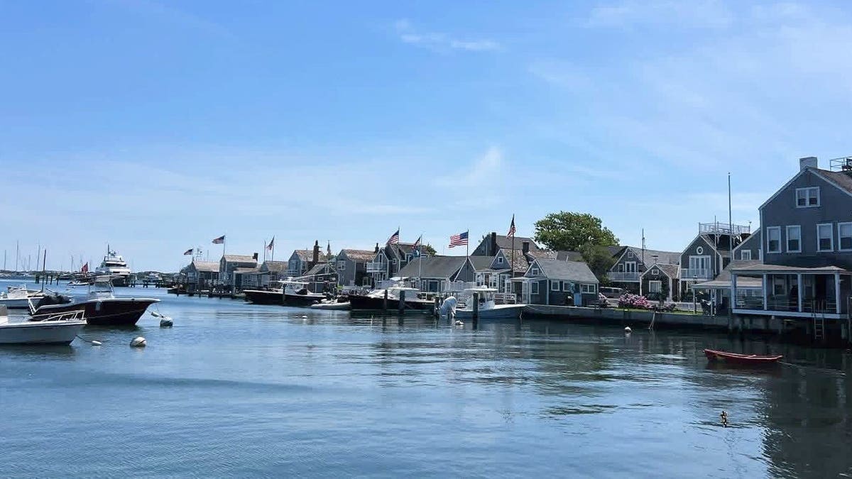 nantucket harbor beauty shot