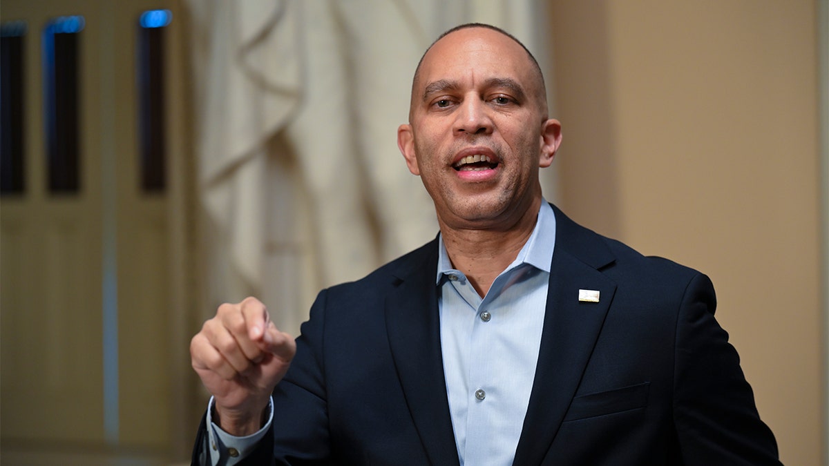 House Minority leader Hakeem Jeffries