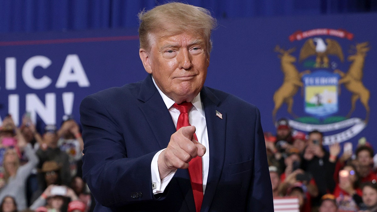 President Trump Holds Rally For Michigan Republican Candidates In Port Huron