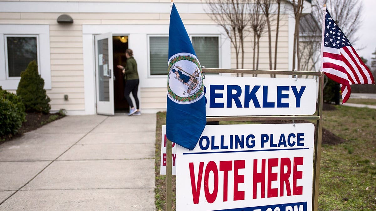 Ashland polling place in Virginia