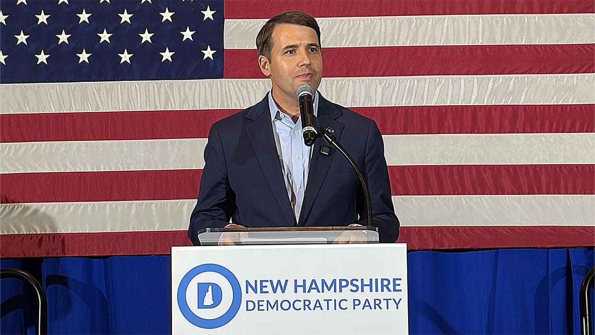 Rep. Chris Pappas is the Democratic Senate nominee in swing state New Hampshire