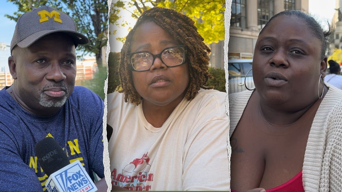 Three African American Detroit voters.