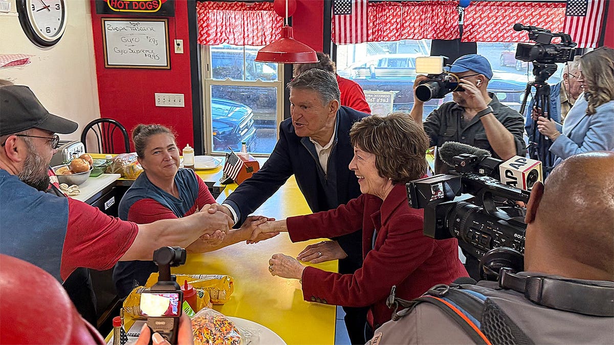 Manchin teams up with Collins on the Senate campaign trail in Maine