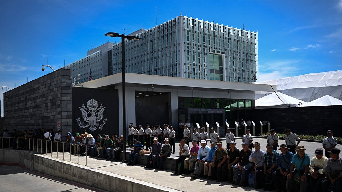 US embassy in Guatemala City.