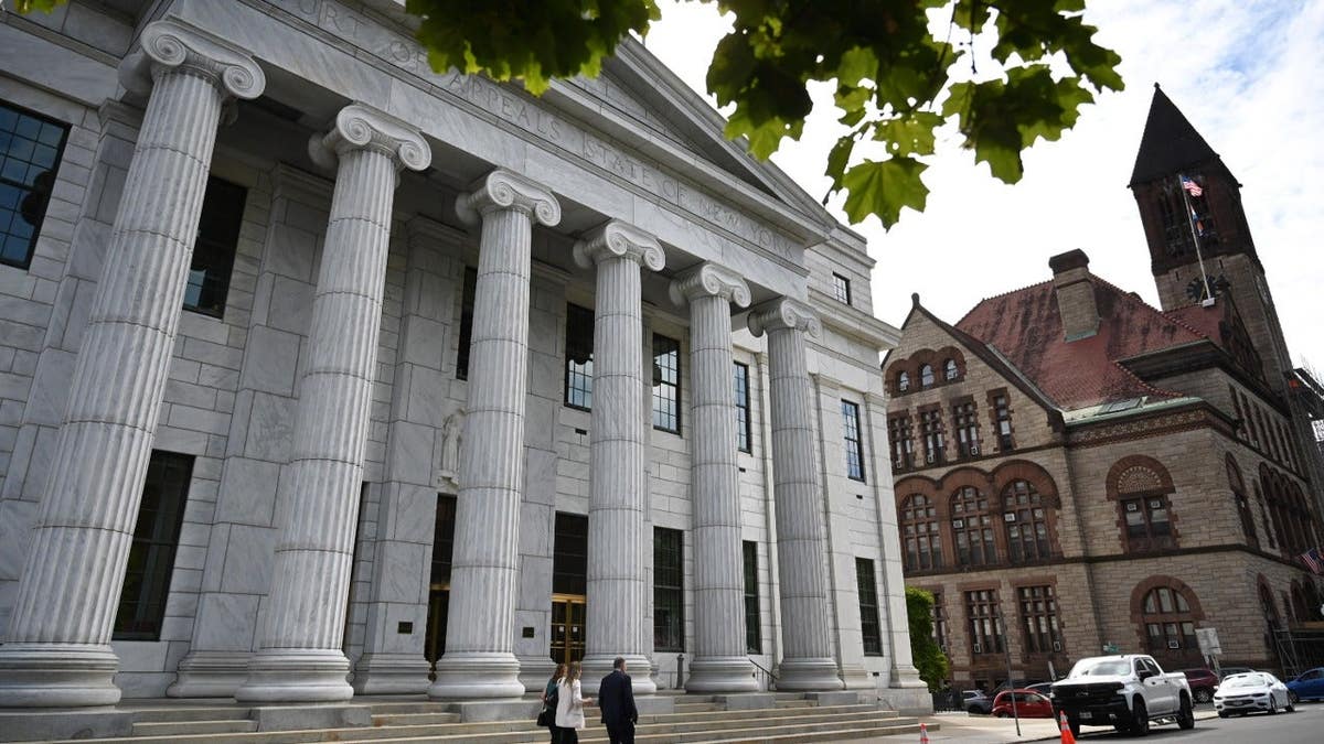 The New York State Court of Appeals building.