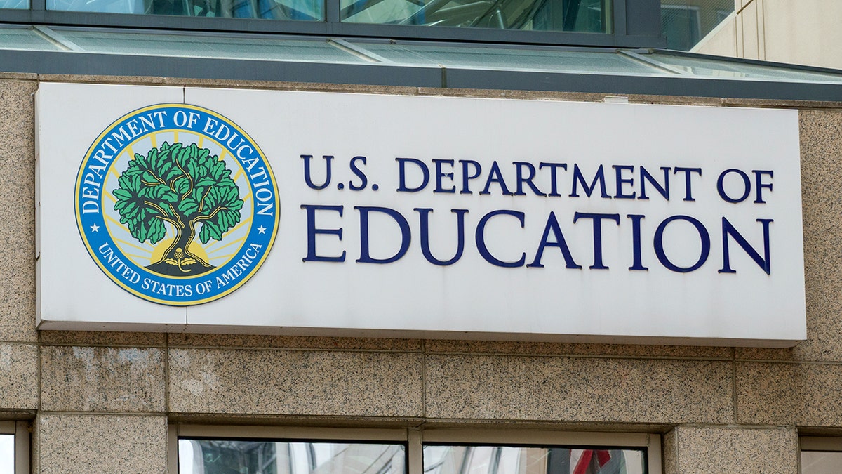 Department of Education sign