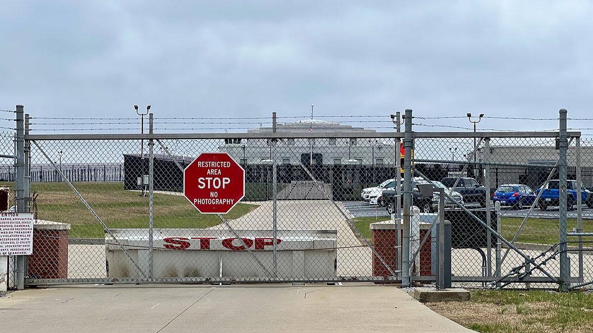 Fort Knox gated entrance