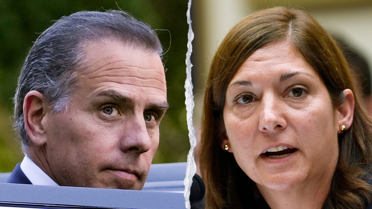 Hunter Biden and former FBI official Nikki Loris.