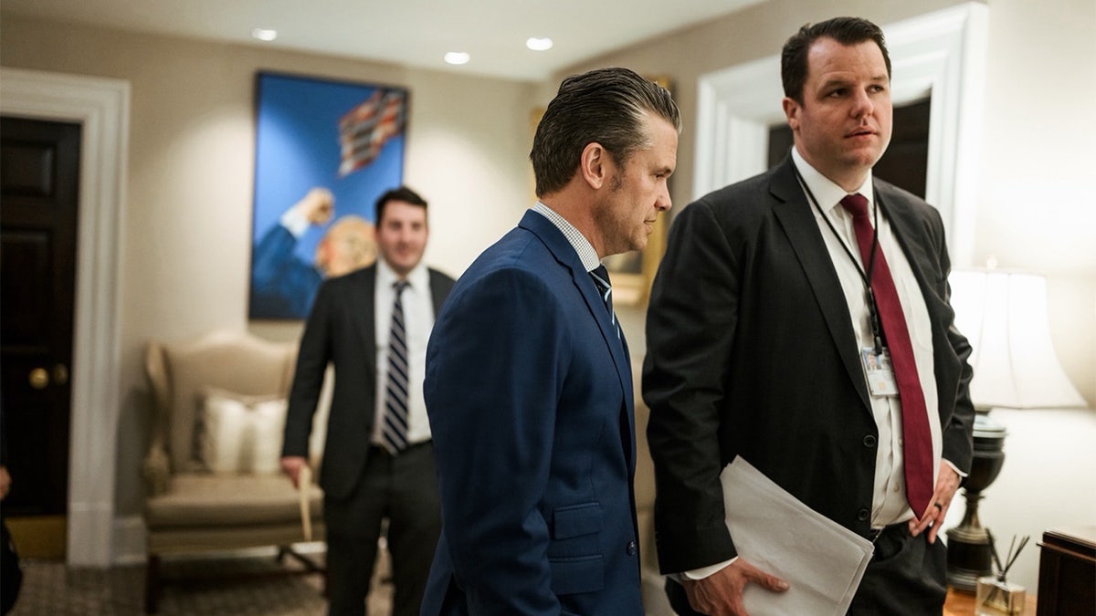 Braid stands with Pete Hegseth