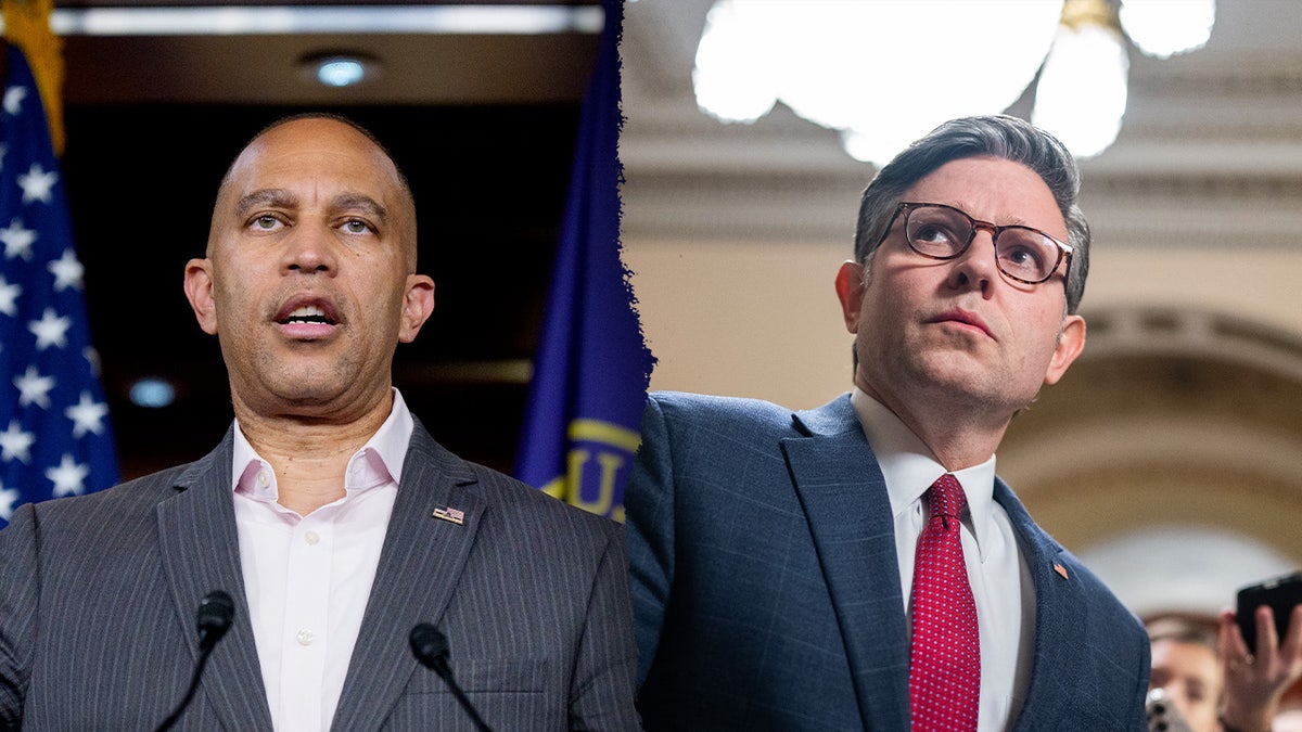Hakeem Jeffries, Mike Johnson