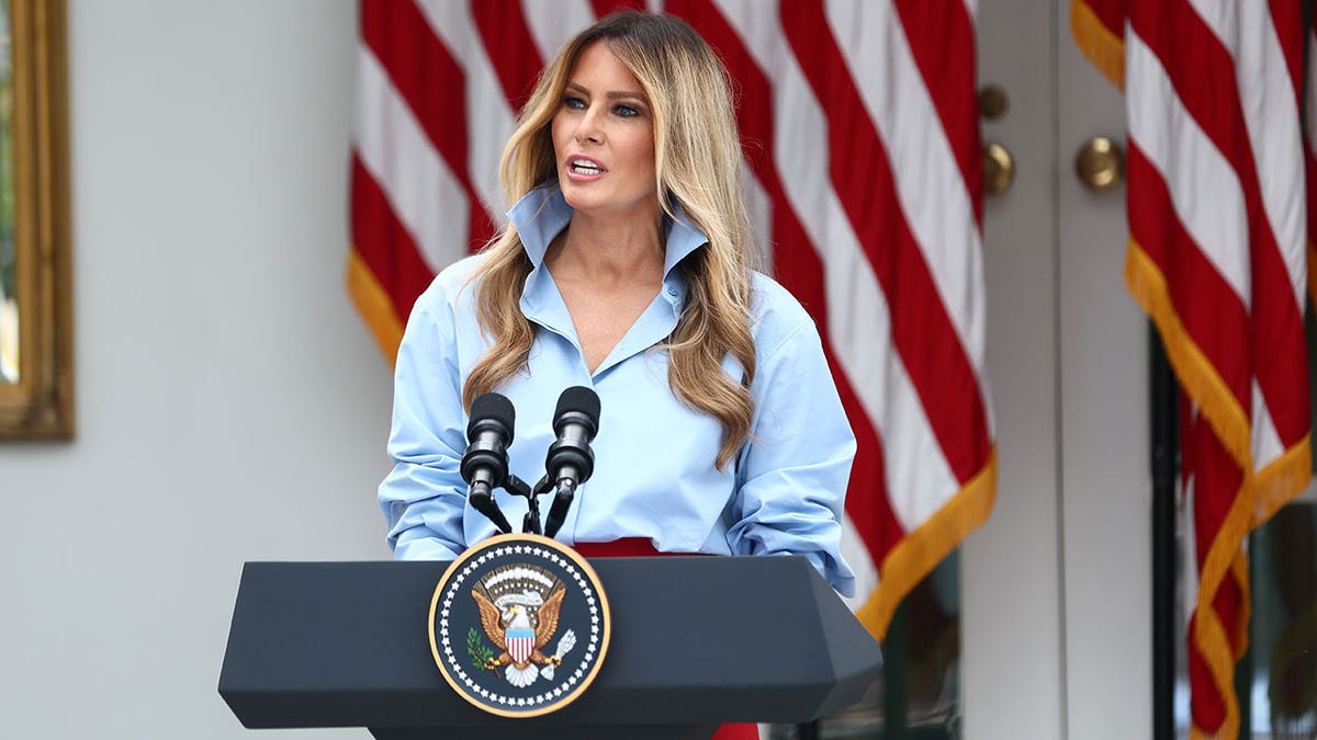 First lady Melania Trump