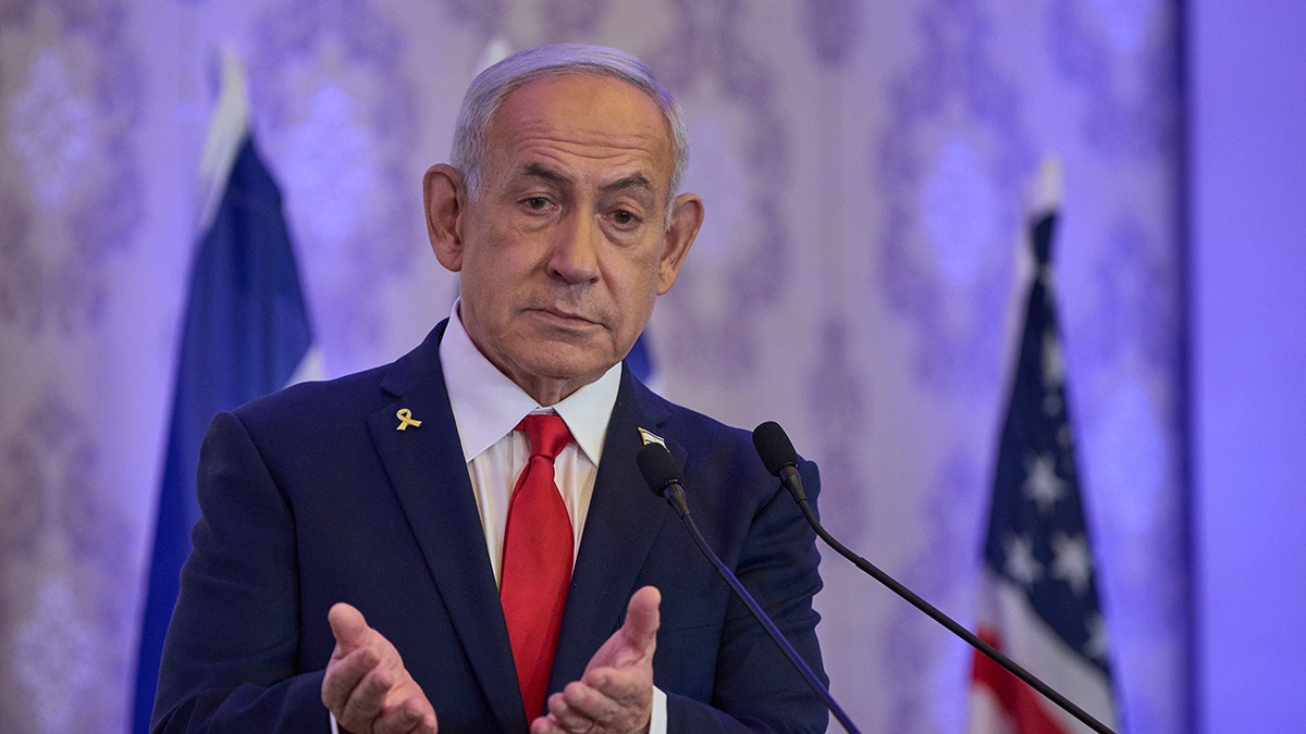 Netanyahu speaks in Jerusalem