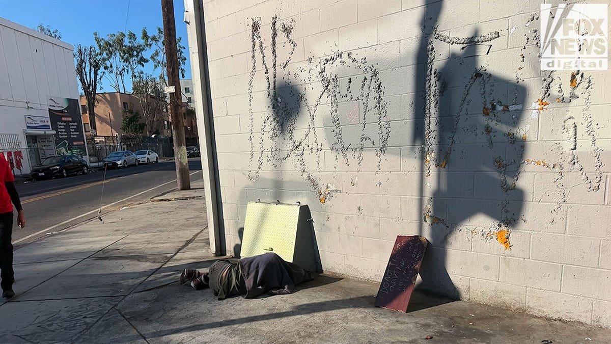 Shots of Skid Row seen on Oct. 9, 2026.