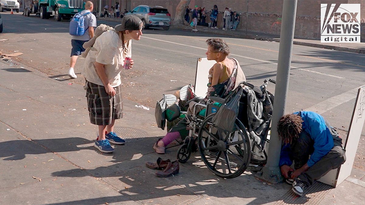 Fox News Digital visits Skid Row on Oct. 9.