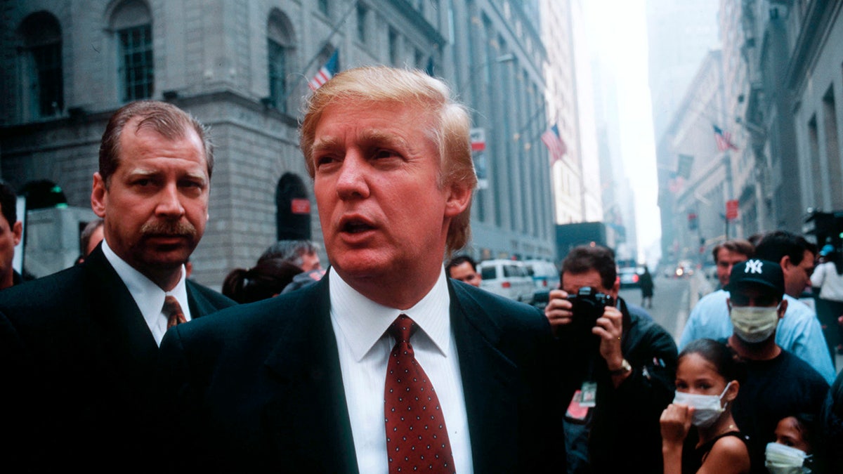 Trump at Ground Zero 2001