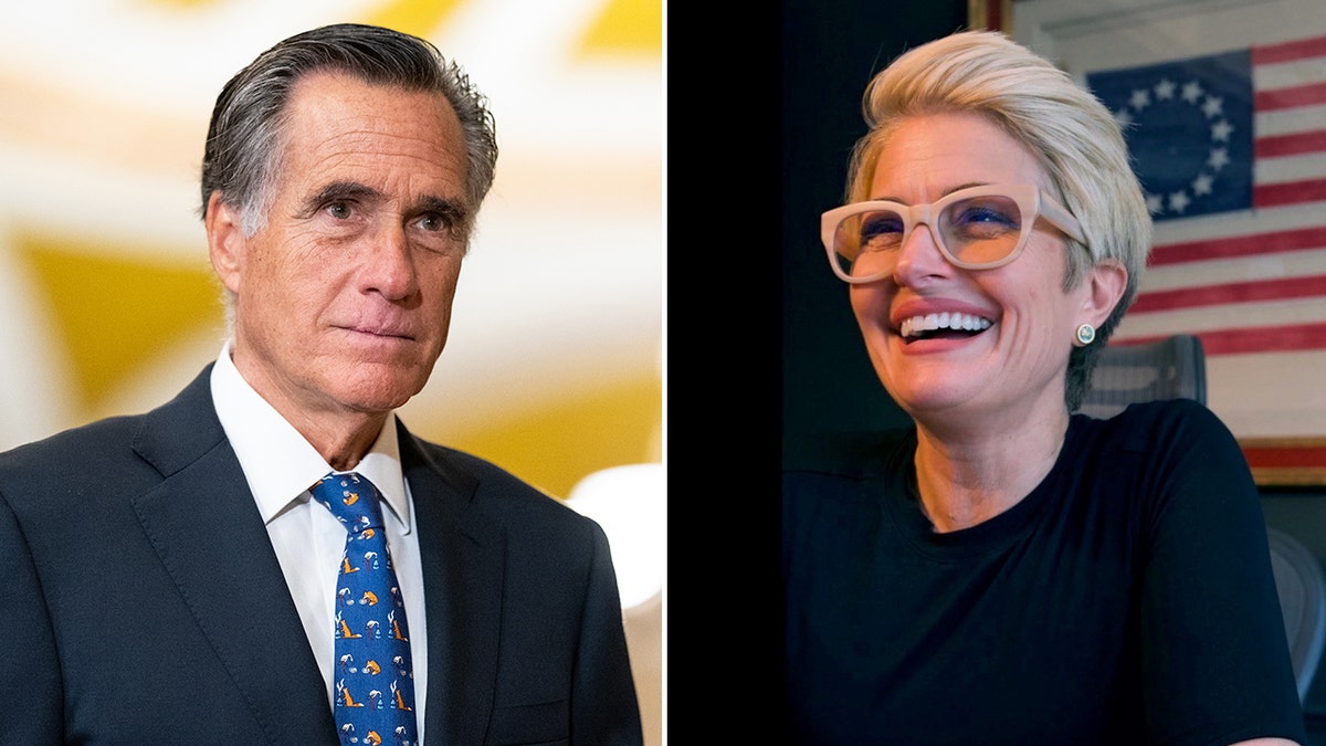 Mitt Romney and Carolyn Phippen
