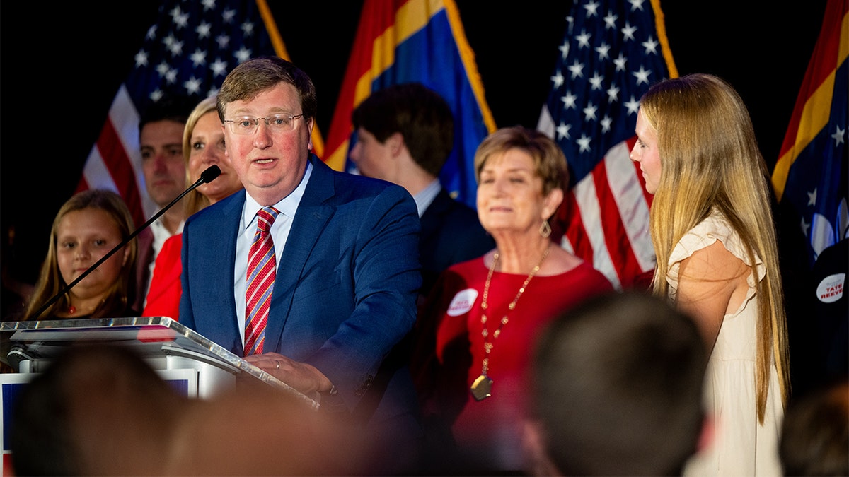 Republican Mississippi Gov. Tate Reeves