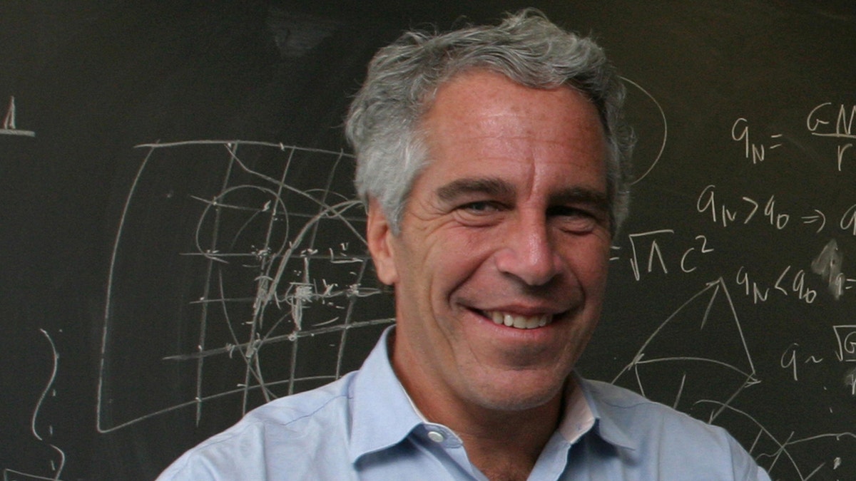 A close-up of Jeffrey Epstein