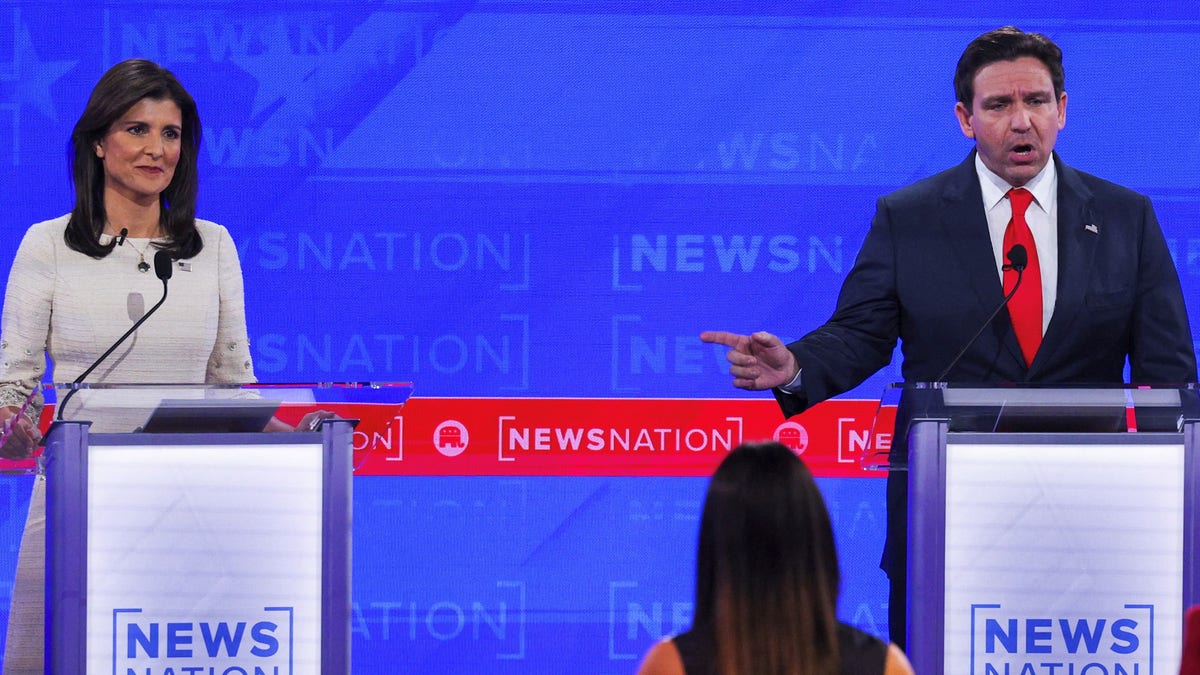 Haley and DeSantis clash at fourth Republican presidential debate 
