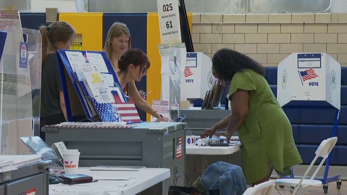 Midterm voters casting ballots