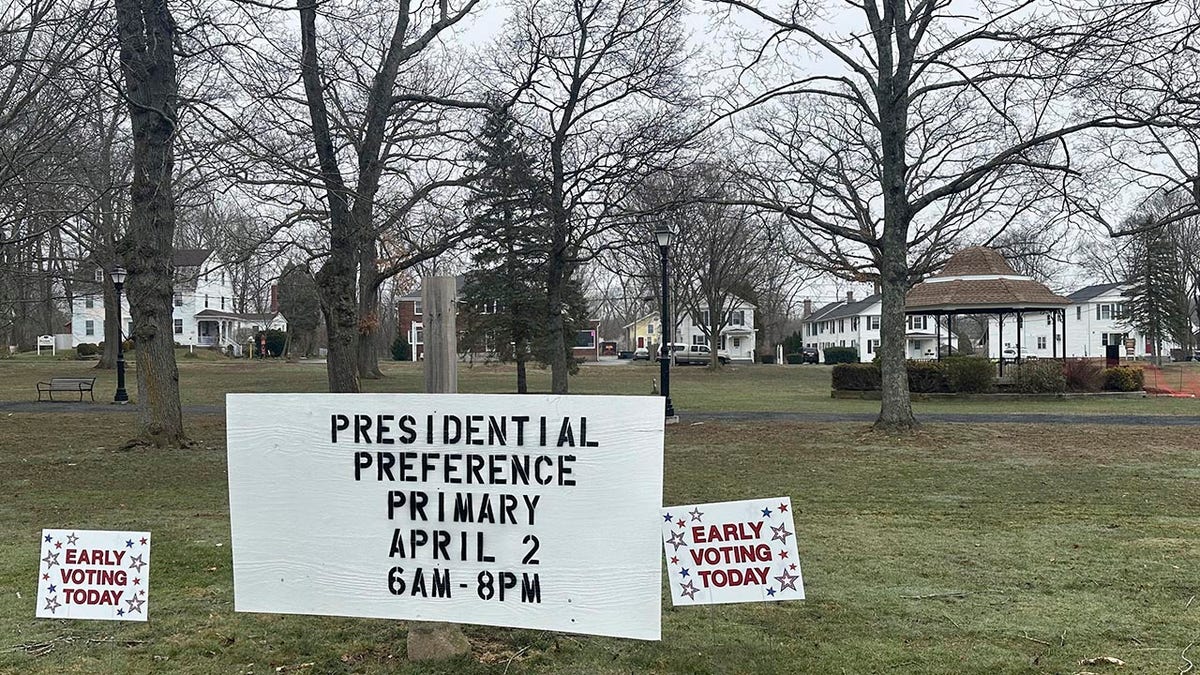 Early voting signs