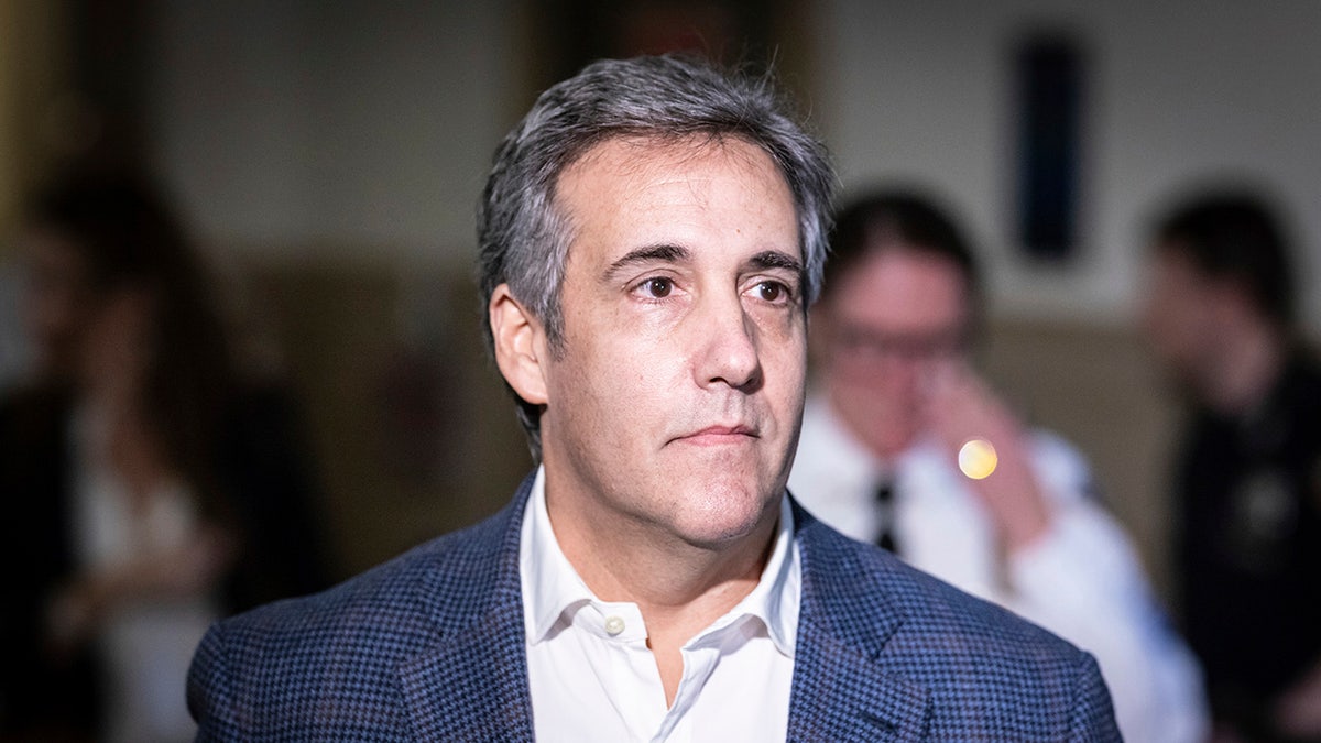 Michael Cohen looking serious