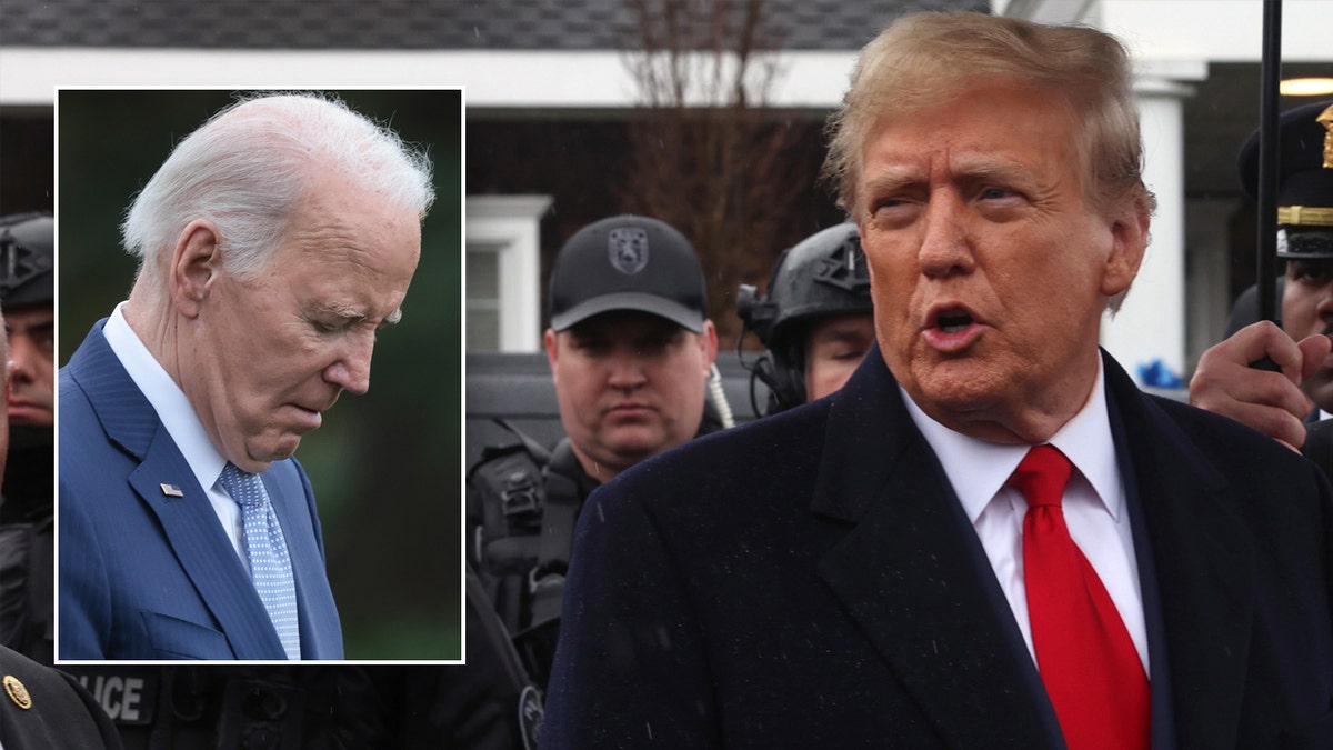 Biden and Trump appearing to grieve