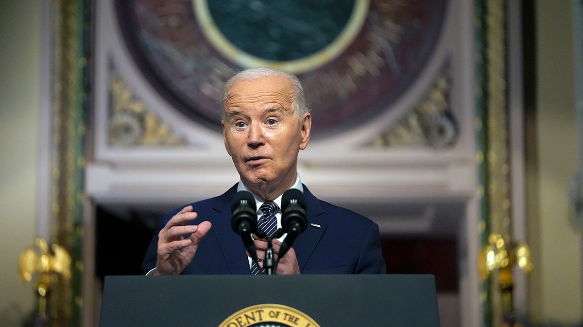 Biden speaks about healthcare from the White House